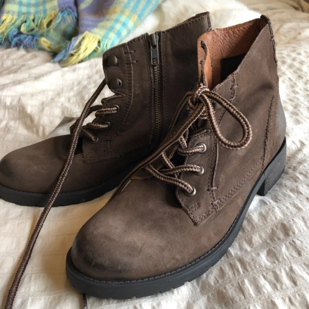 Steve Madden Combat Boots.